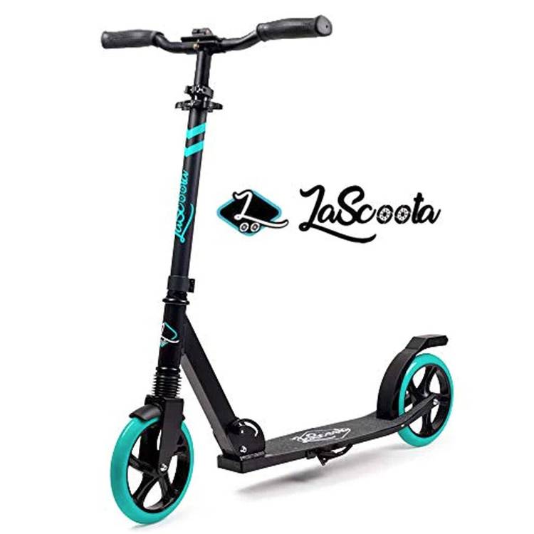 Lascoota Pulse Kick Push Commuter Scooter Teen Adult Aqua - Little Kids Business