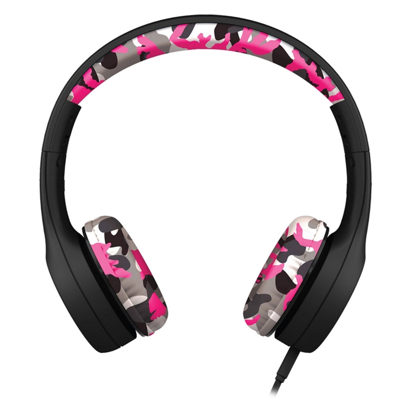 LilGadgets Connect + Childrens Kids Wired Music Headphones Pink Camo - Little Kids Business