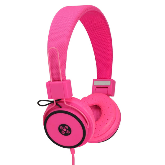 MOKI Hyper Pink Headphones - Little Kids Business