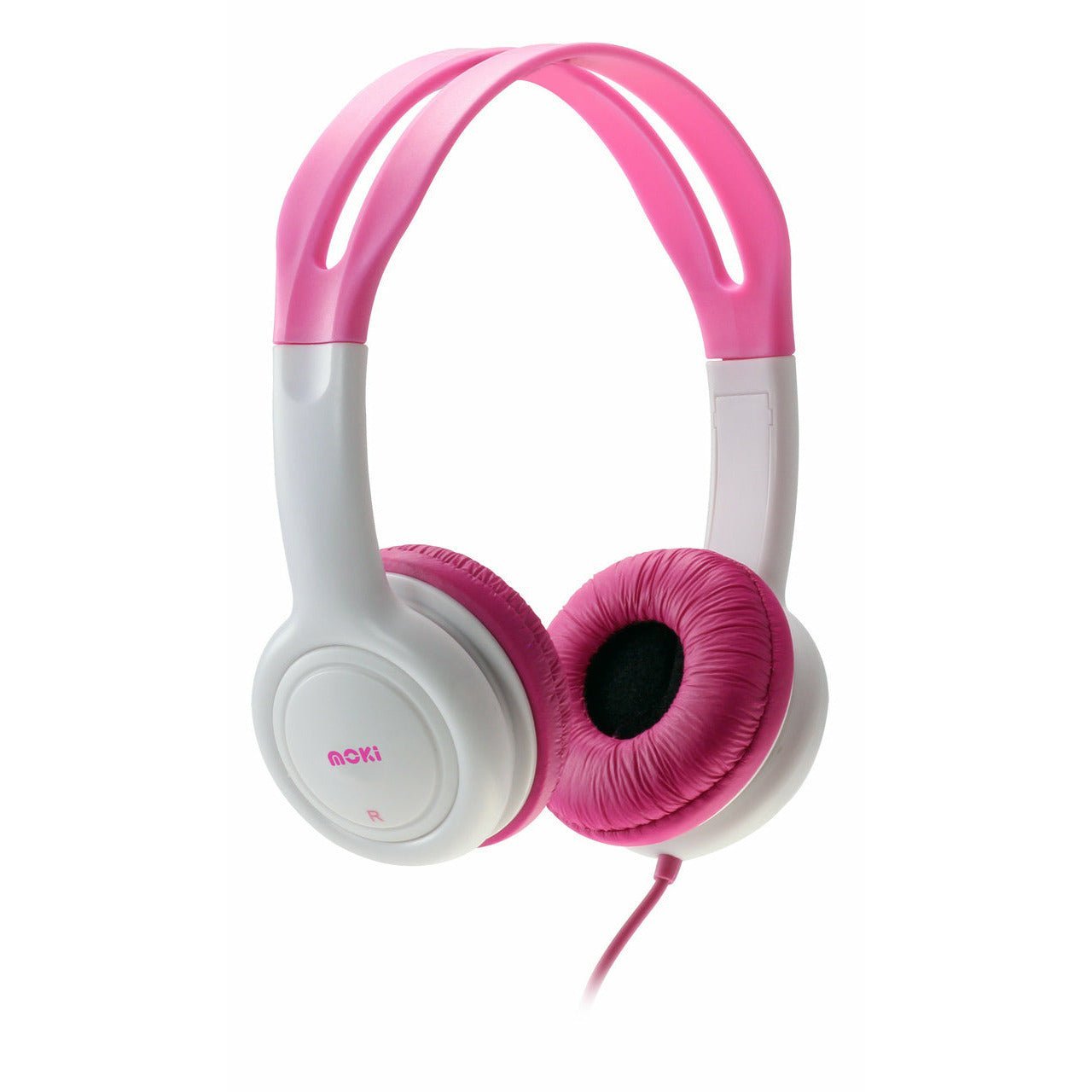 MOKI Volume Limited Kids Pink Headphones - Little Kids Business