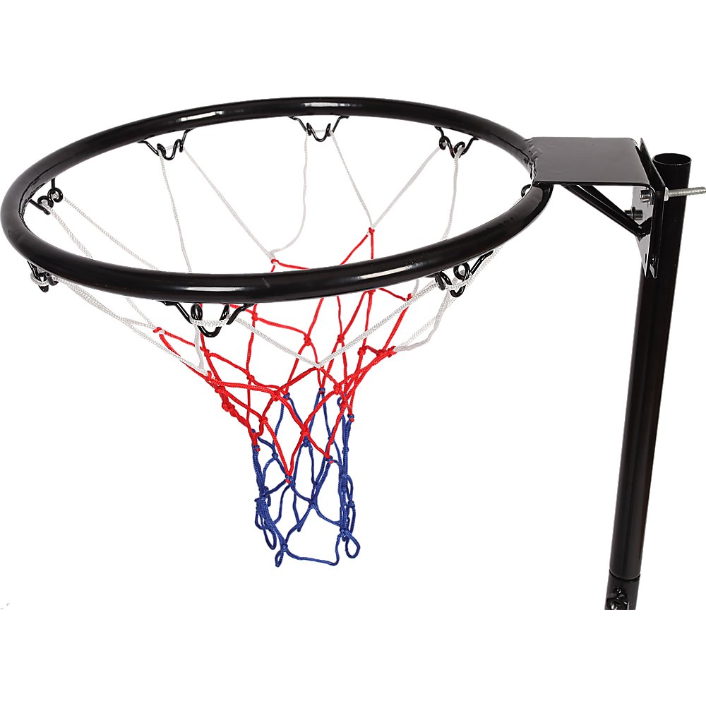 Netball Ring with Stand Portable Pole Height Adjustable - Little Kids Business