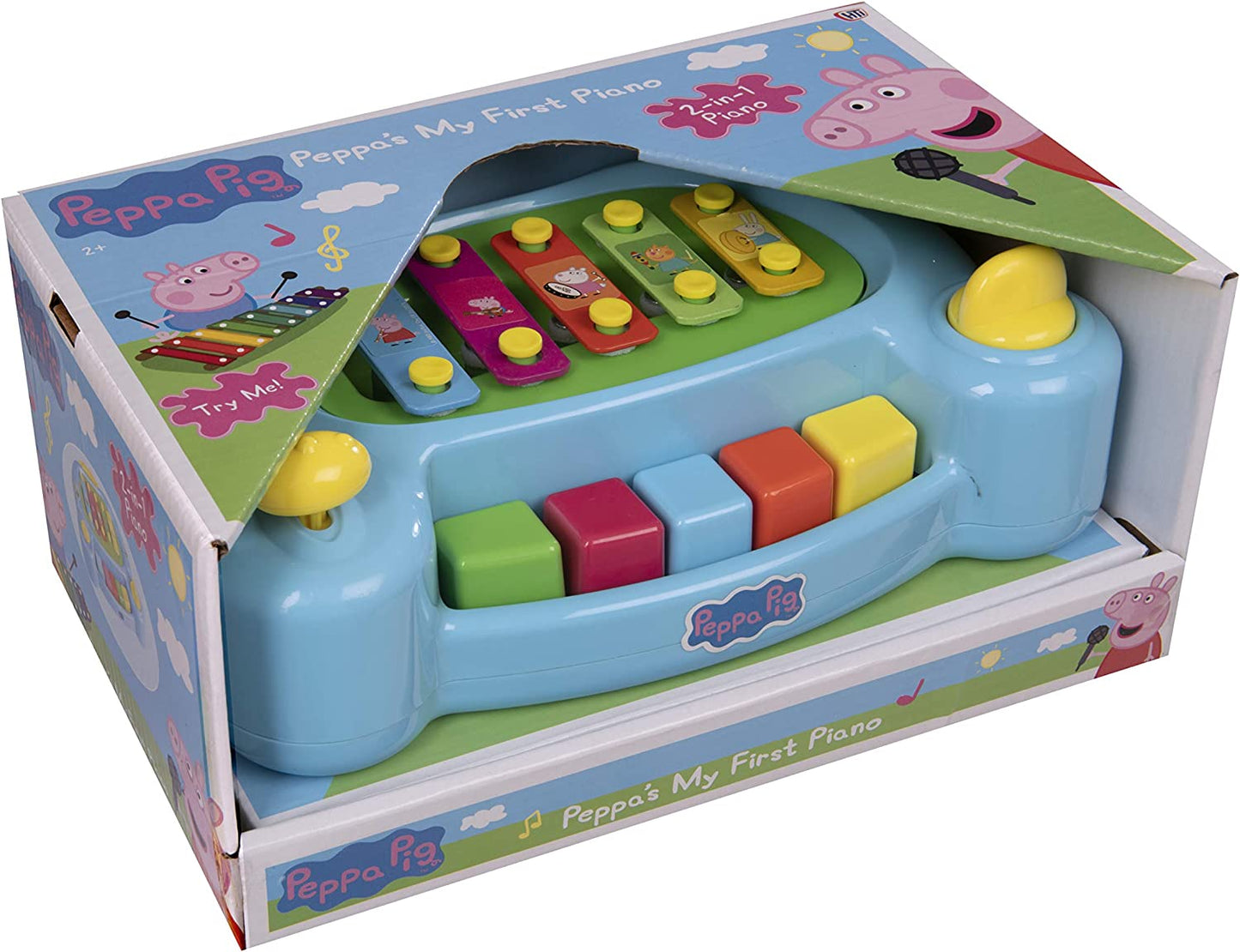 Peppa Pig My First Pink Piano & Xylophone Music Toy - Little Kids Business