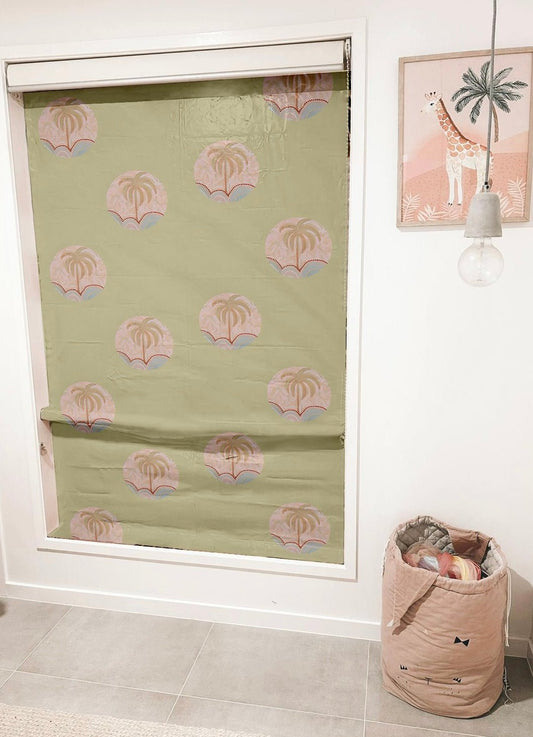 PRE ORDER - Mahalo Eco Blackout Blinds (Green or Pink Style) - Little Kids Business