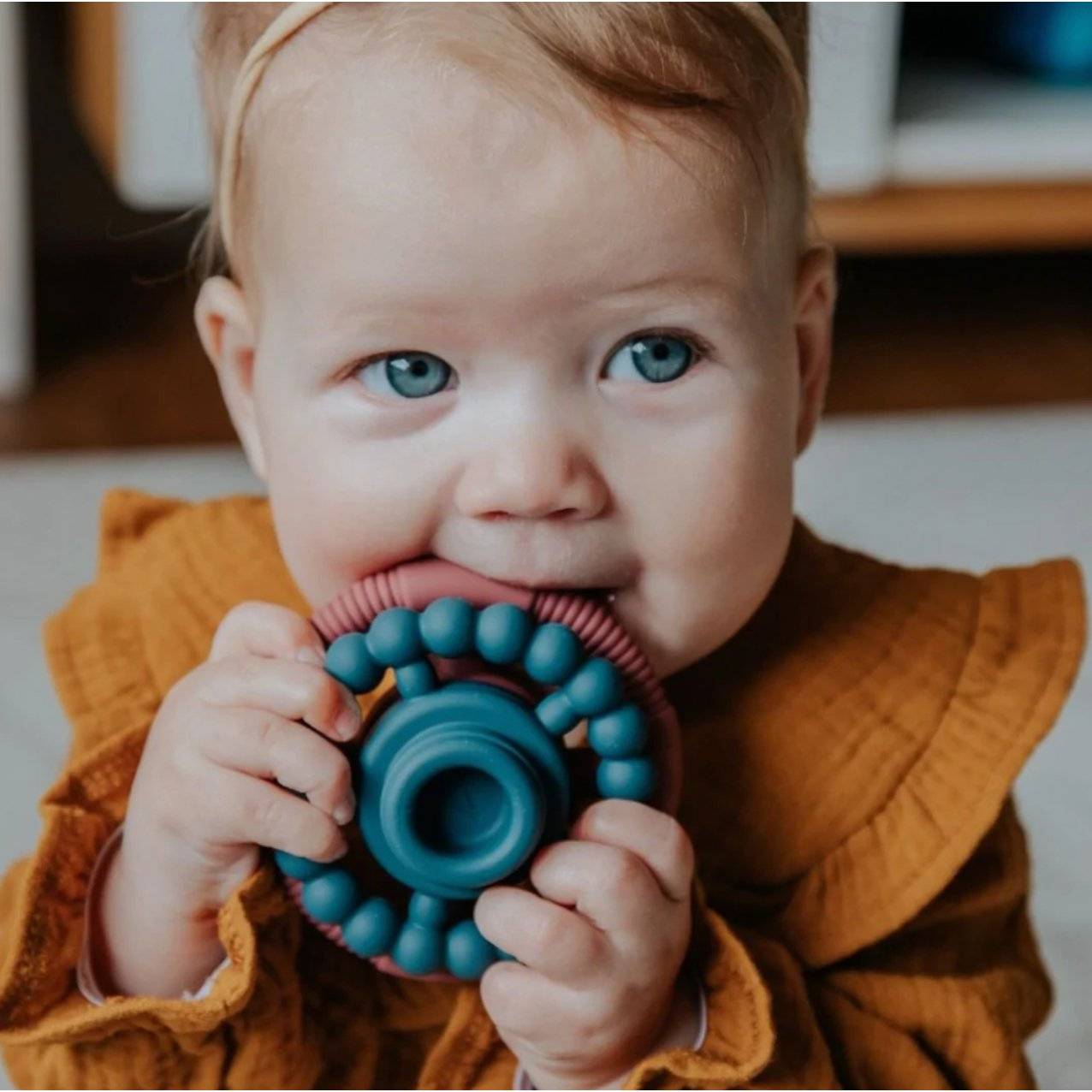 Rainbow Stacker and Baby Teething Toy - Various Colours - Little Kids Business