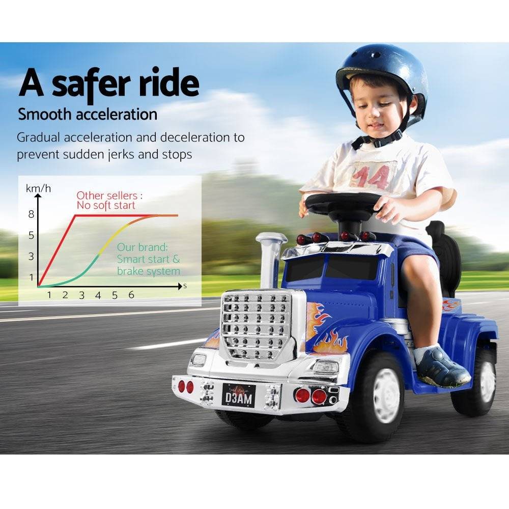 Ride On Cars Kids Electric Toys Car Battery Truck Childrens Motorbike Toy Rigo (various colours) - Little Kids Business