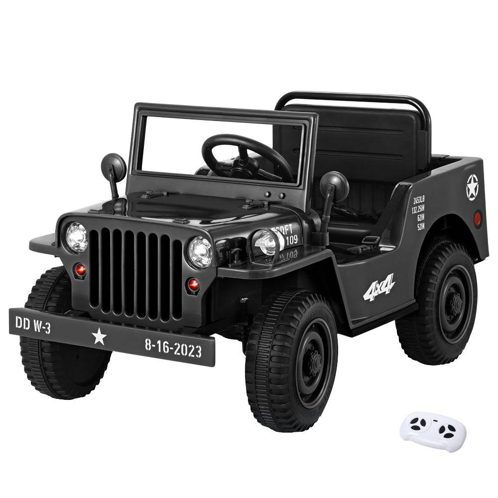 Rigo Kids Ride On Car Off Road Military Toy Cars 12V - Little Kids Business