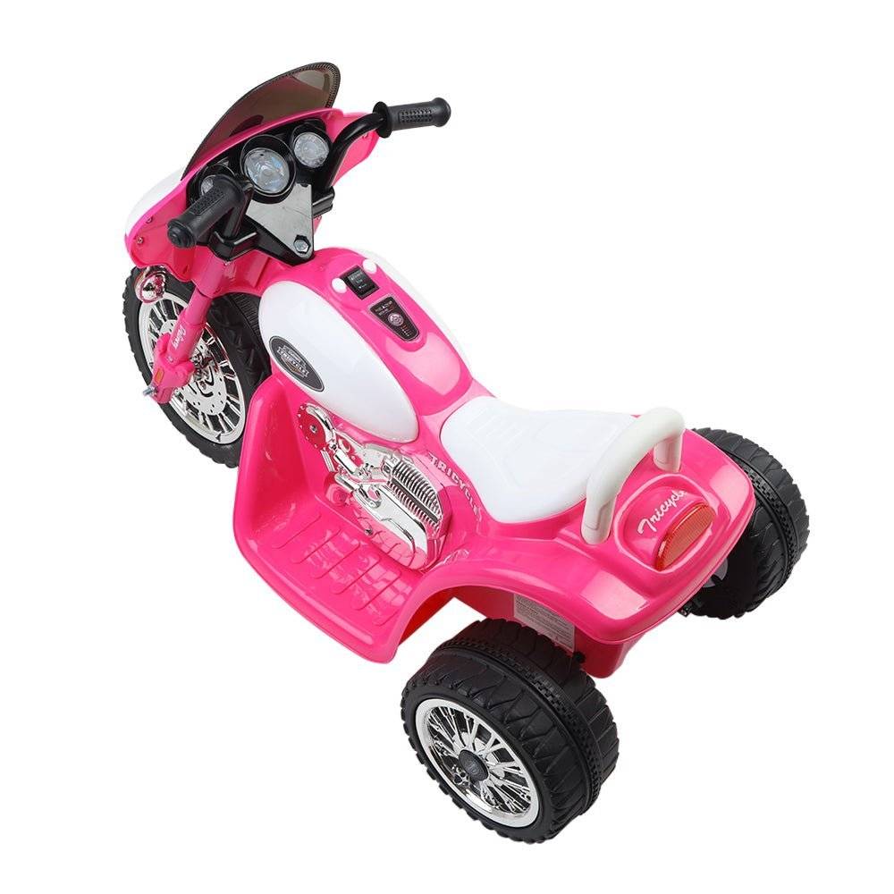 Rigo Kids Ride On Motorcycle Motorbike Car Harley Style Electric Toy Police Bike - Little Kids Business