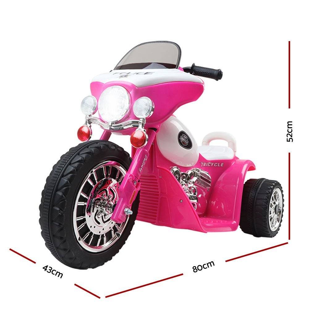 Rigo Kids Ride On Motorcycle Motorbike Car Harley Style Electric Toy Police Bike - Little Kids Business