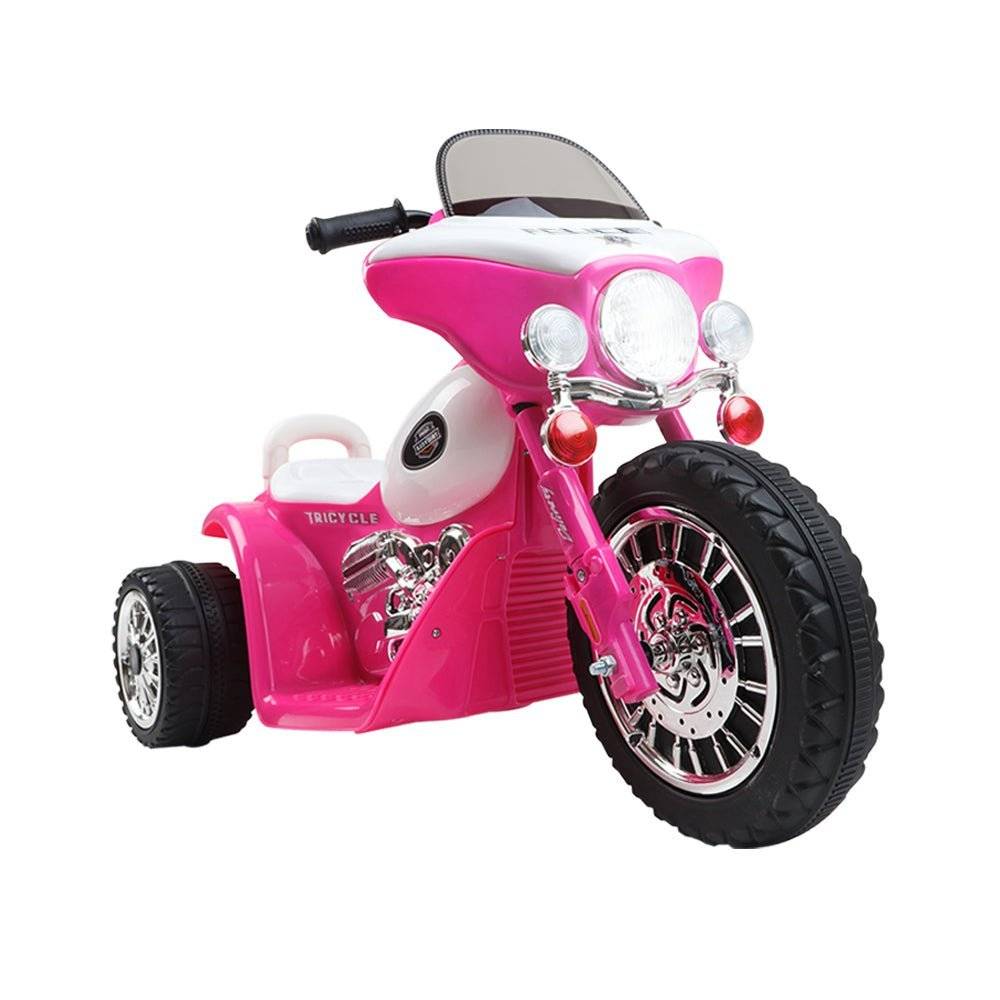 Rigo Kids Ride On Motorcycle Motorbike Car Harley Style Electric Toy Police Bike - Little Kids Business