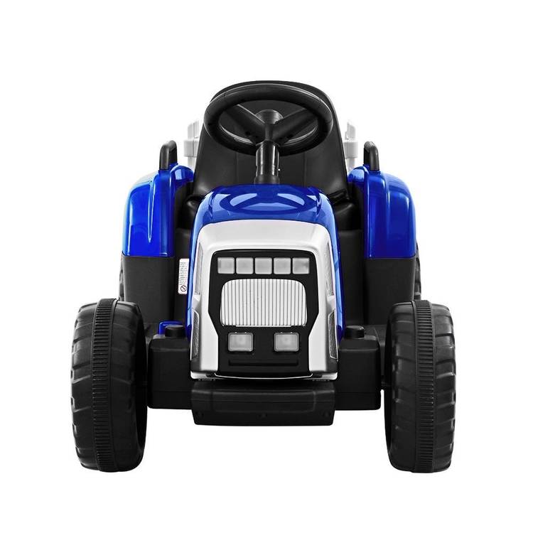 Rigo Ride On Car Tractor Toy Kids Electric Cars 12V Battery Child Toddlers Blue - Little Kids Business