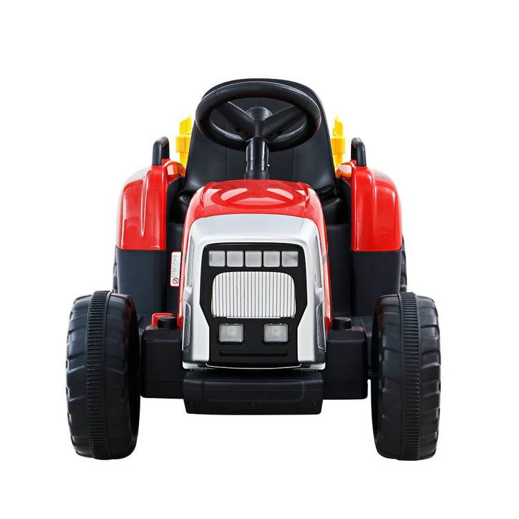 Rigo Ride On Car Tractor Toy Kids Electric Cars 12V Battery Child Toddlers Red - Little Kids Business