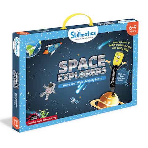Space Explorers - Teach Kids About Space - Write & Wipe Educational Games For Children - Little Kids Business