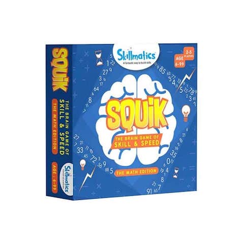 SQUIK The Math Edition - Teach Children Mental Maths Skills - Educational Games For Kids - Little Kids Business