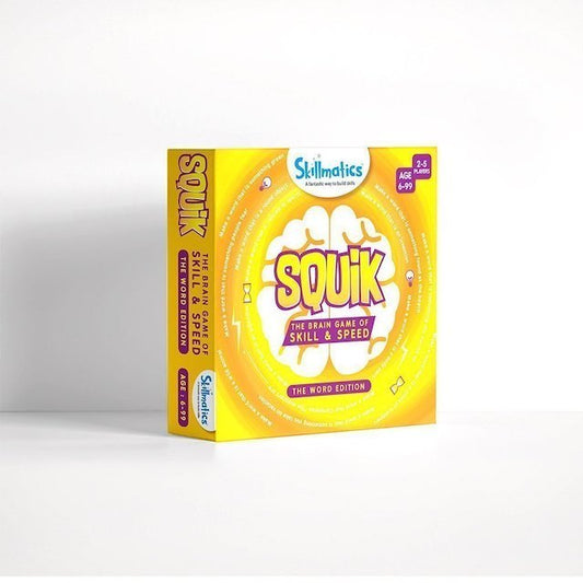 SQUIK The Word Edition - Educational Brain Game Helps Children Master Words - Little Kids Business