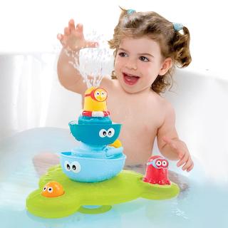 Stack N Spray Tub Fountain - Bath Toy - Little Kids Business