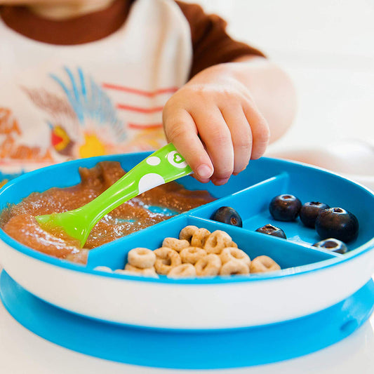 Stay Put™ Suction Plate Baby Toddler Plate - Little Kids Business