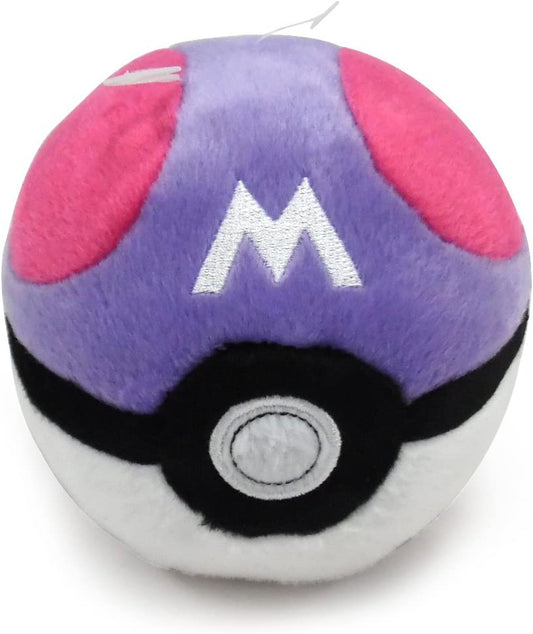 WCT Pokemon 5" Plush Pokeball Master Ball with Weighted Bottom - Little Kids Business