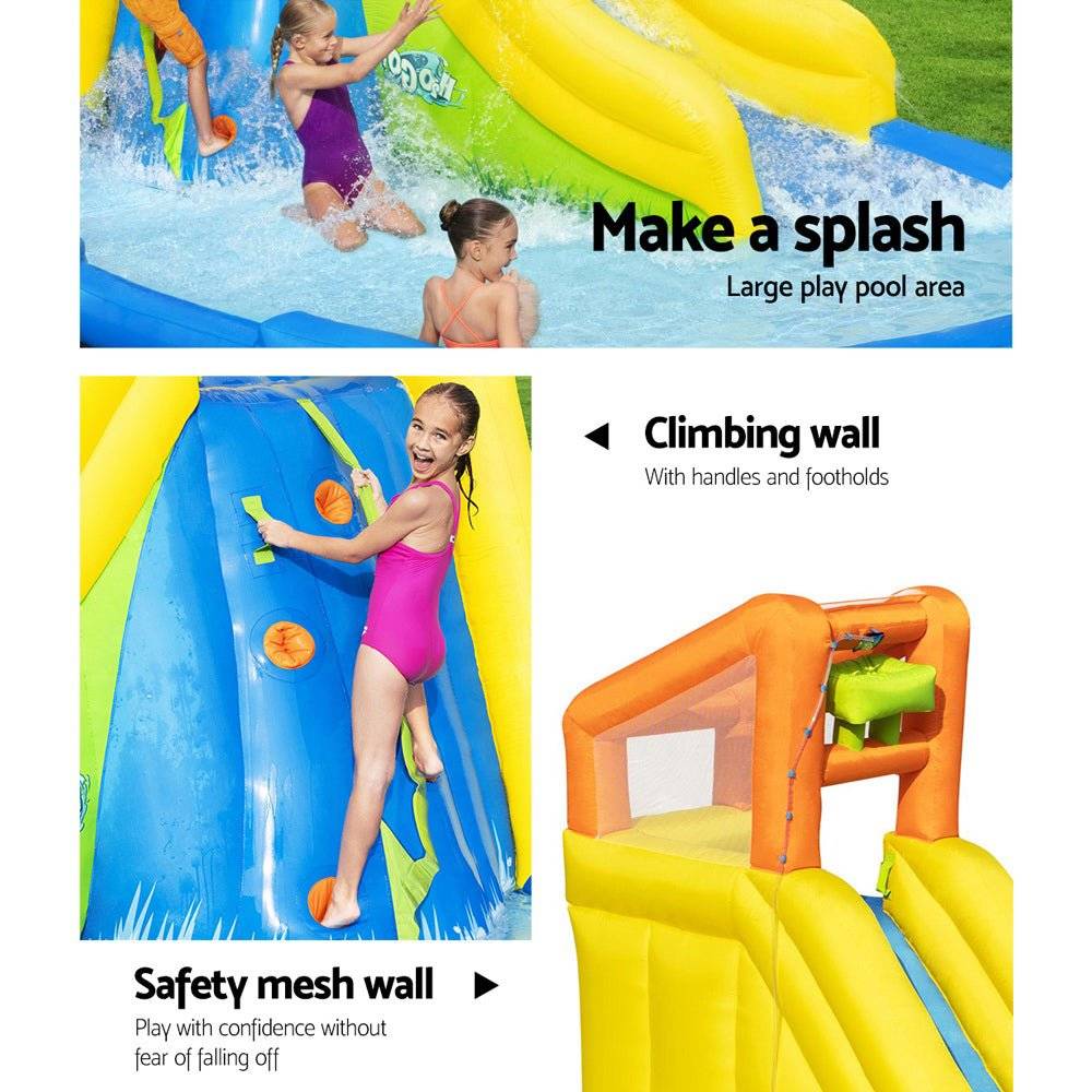 Bestway Inflatable Water Slide Jumping Castle Water Park Slides Toy Pool Splash - Little Kids Business
