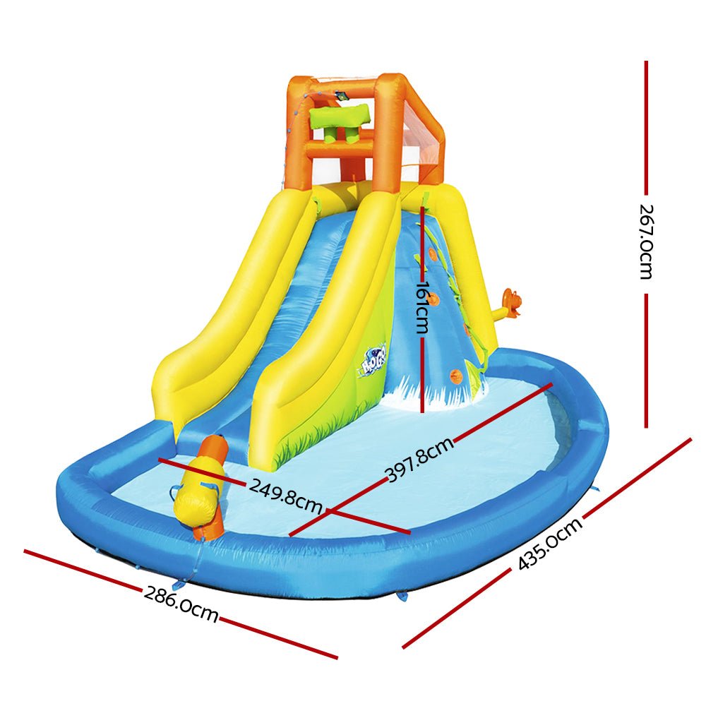 Bestway Inflatable Water Slide Jumping Castle Water Park Slides Toy Pool Splash - Little Kids Business