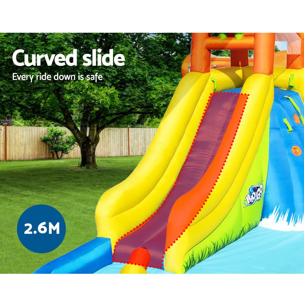 Bestway Inflatable Water Slide Jumping Castle Water Park Slides Toy Pool Splash - Little Kids Business
