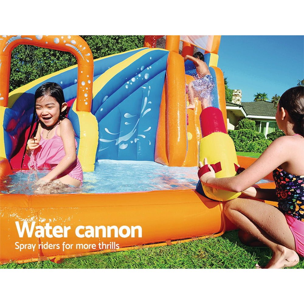 Bestway Inflatable Water Slide Pool Slide Jumping Castle Playground Toy Splash - Little Kids Business