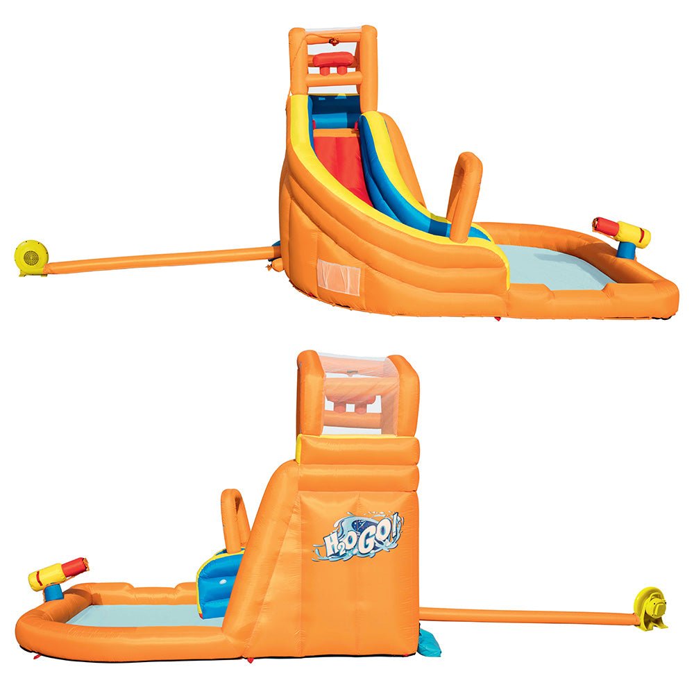 Bestway Inflatable Water Slide Pool Slide Jumping Castle Playground Toy Splash - Little Kids Business