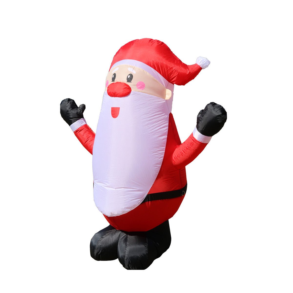 Christmas By Sas 1.8m Self Inflatable LED Jolly Santa Rotating Lights - Little Kids Business
