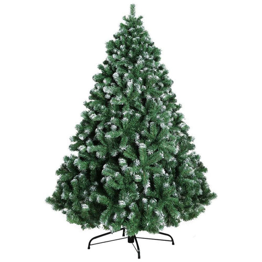 Jingle Jollys Christmas Tree 1.8M Xmas Trees Decorations Snowy 800 Tips - Little Kids Business