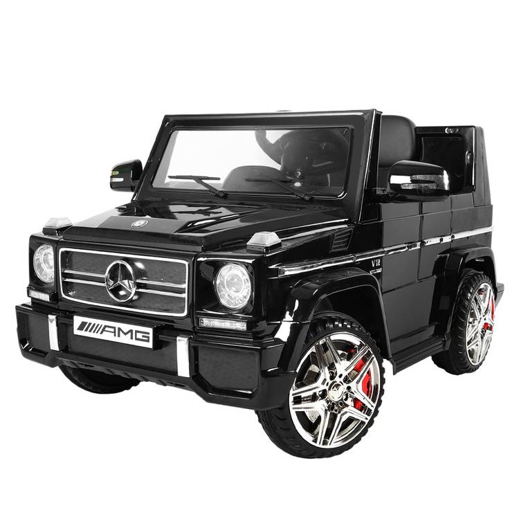 Kids Ride On Car MercedesBenz Licensed G65 12V Electric Black - Little Kids Business