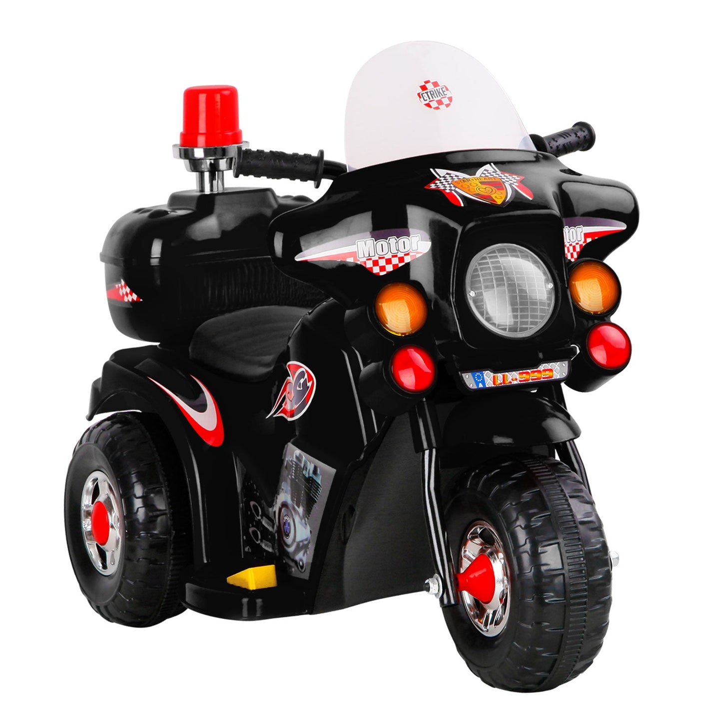 Rigo Kids Ride On Motorbike Motorcycle Car Black - Little Kids Business